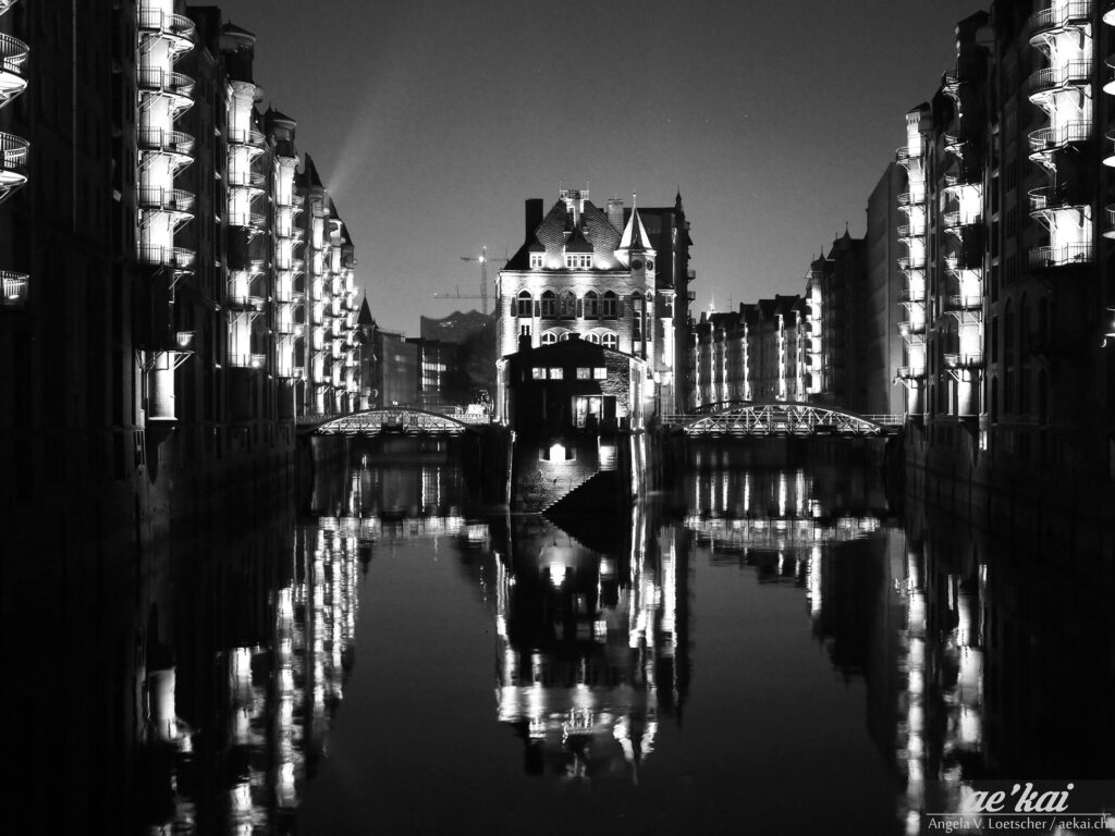 Black & White Speicherstadt, Hamburg