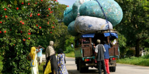 Dala-dala traditional transportation in Zanzibar