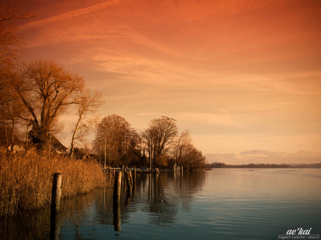 Greifensee in Switzerland