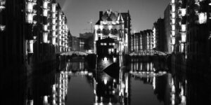 Black & White Speicherstadt, Hamburg