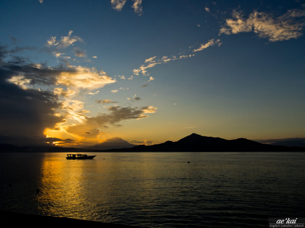Sunrise in Siladen Island, Sulawesi