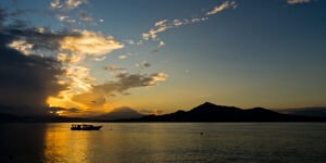 Sunrise in Siladen Island, Sulawesi